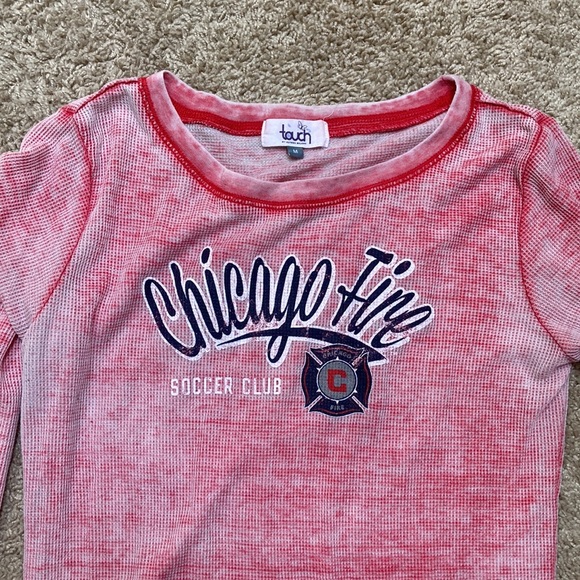 Ladies Chicago Fire Long Sleeve Top - Picture 2 of 2